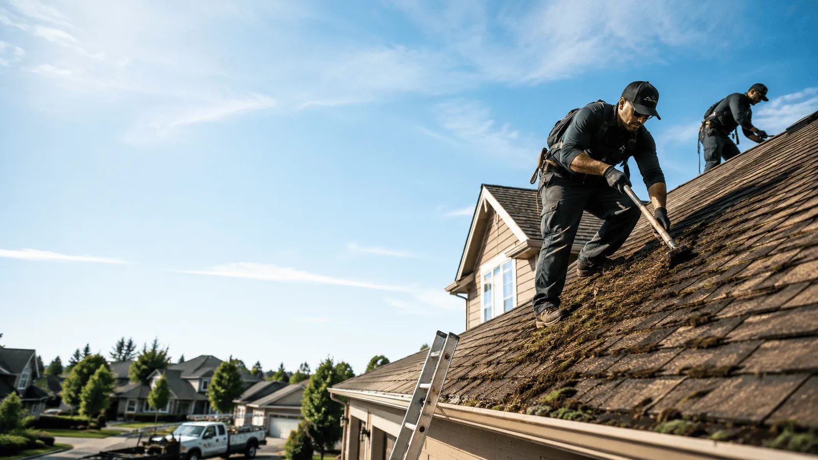 Roof Moss Removal in Monessen, PA near me